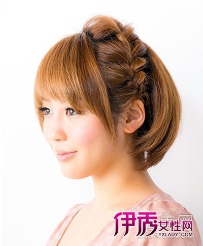 【中短发怎么扎好看】中短发怎么扎好看图解