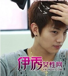 【<em>男士纹理发型</em>】韩版<em>男士纹理发型设计</em>图片 